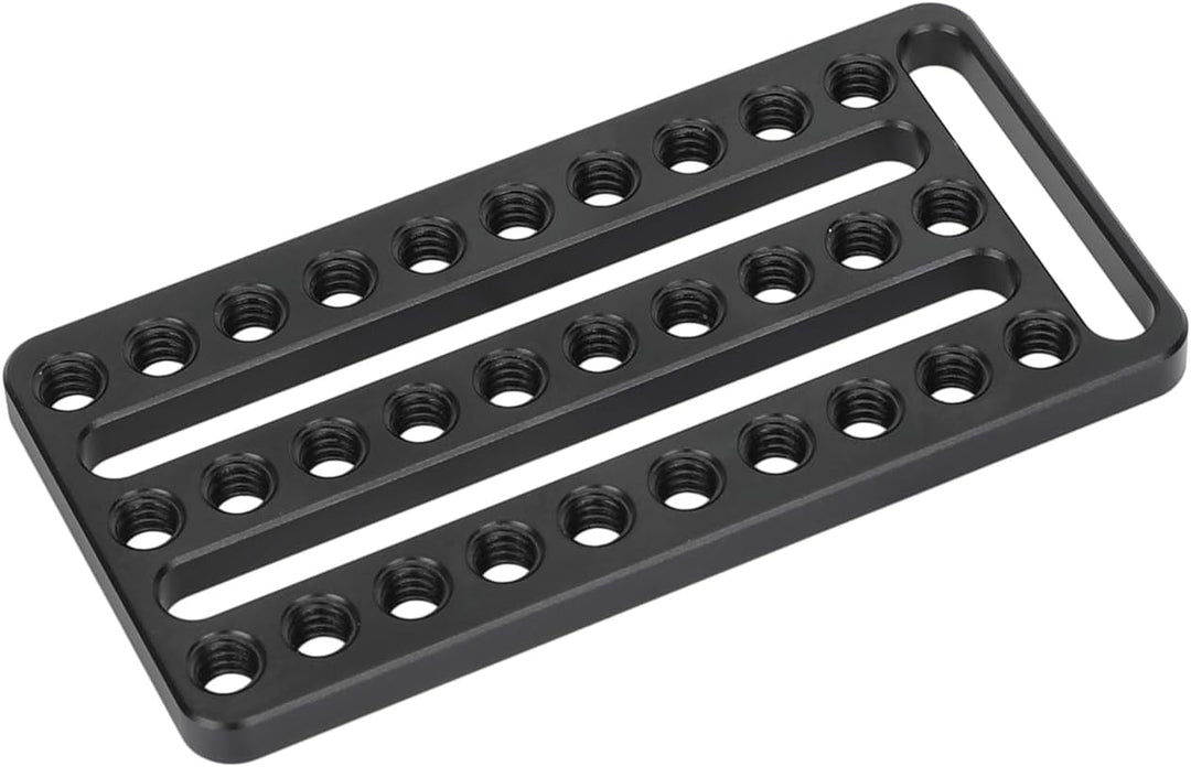 CAMVATE Mehrzweck-Käseplatte mit 1/4"-20 Gewinden und Schlitzen - 3649