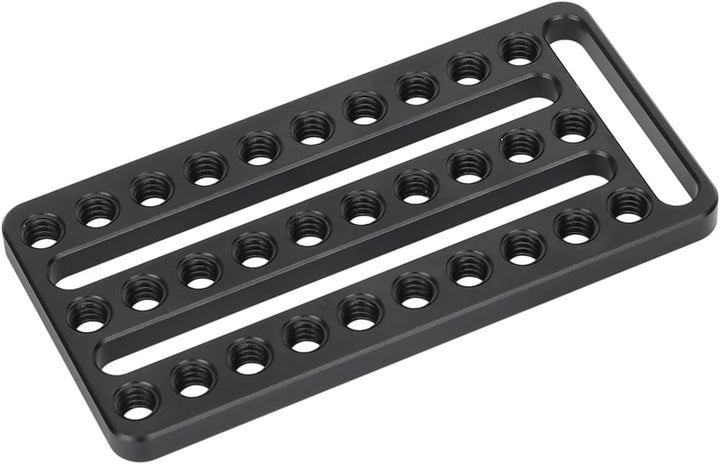 CAMVATE Mehrzweck-Käseplatte mit 1/4"-20 Gewinden und Schlitzen - 3649