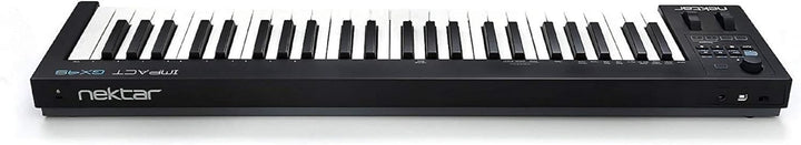 Nektar Impact GX49 | USB MIDI Controller Keyboard with Nektar DAW Integration Black, Black