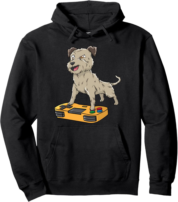 Irischer Wolfshund Anime Gaming Gamer Kawaii Pullover Hoodie