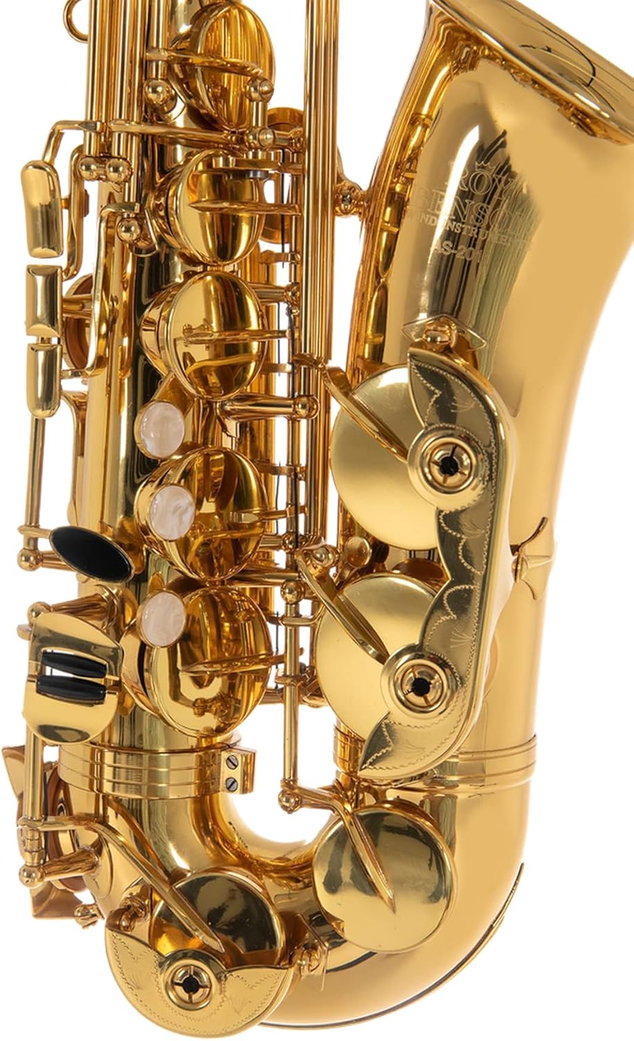 Roy Benson Kinder Eb-Alt Saxophon MOD.AS-201 lackiert, inkl. leichtem Rechtecketui, AS-201