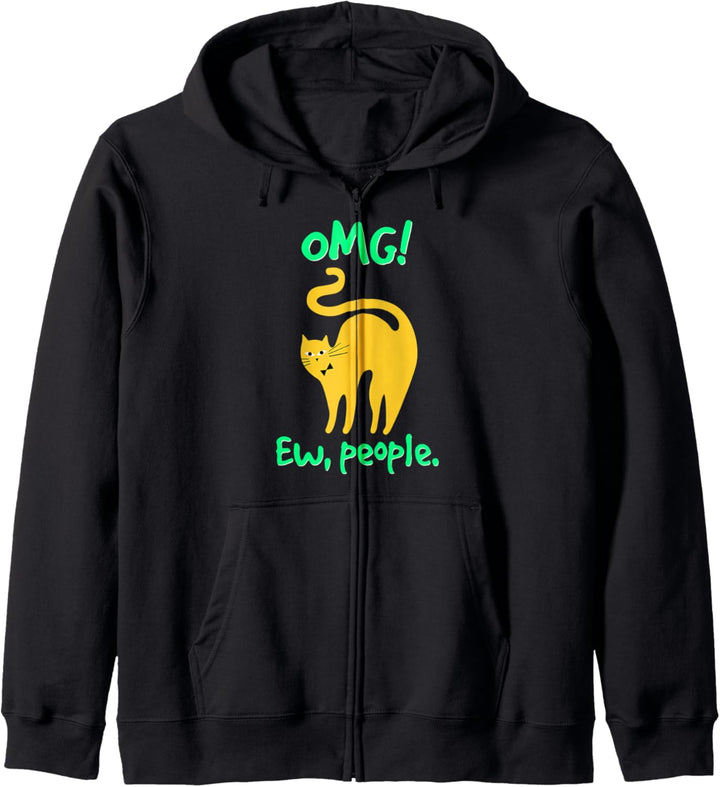 OH MEIN GOTT! Ew, Leute - Lustiges Katzengeschenk Kapuzenjacke