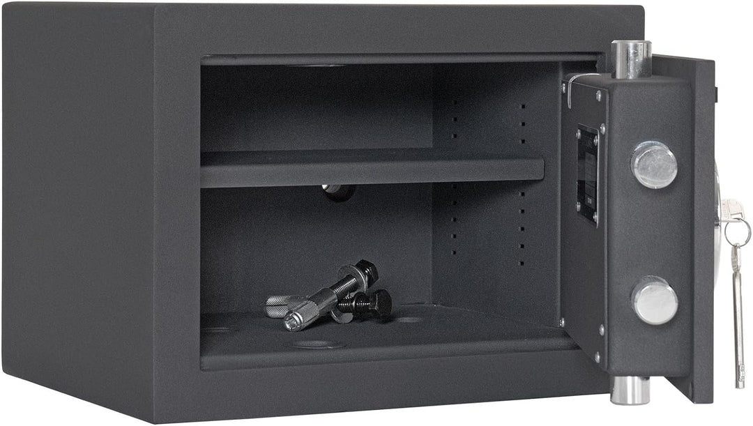 Profirst Jupiter 26 Wertschutzschrank EN1 Doppelbartschloss 2 Schlüssel Tresor 1 Fachboden verstellb