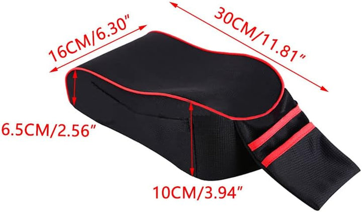 Riloer car armrest cushion, car center console armrest cushion, universal arm rest cover, Memory Foa