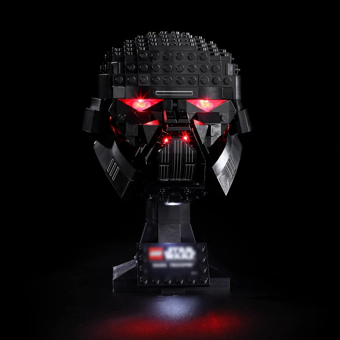 BRIKSMAX Led Beleuchtungsset für Lego Star Wars Dark Trooper Helm - Compatible with Lego 75343 Baust