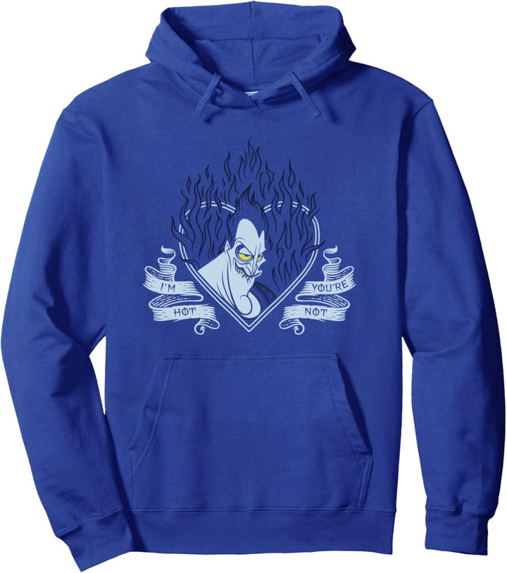 Disney Villains Valentines Hades I'm Hot You're Not Pullover Hoodie