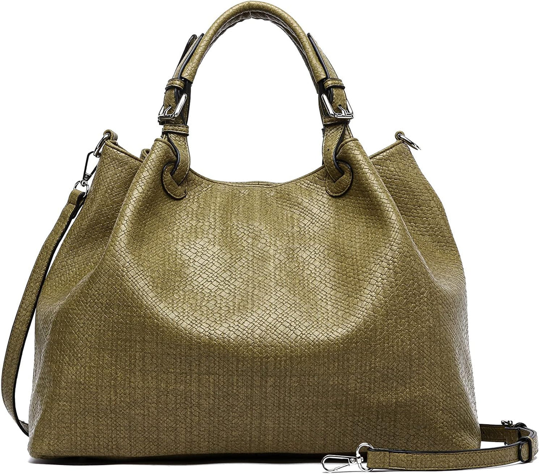 collezione alessandro Shopper Flecht in softem Material, gross 41cm x 31cm x 19cm Einheitsgrösse Kha
