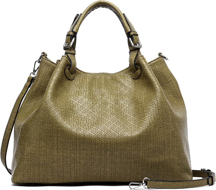 collezione alessandro Shopper Flecht in softem Material, gross 41cm x 31cm x 19cm Einheitsgrösse Kha