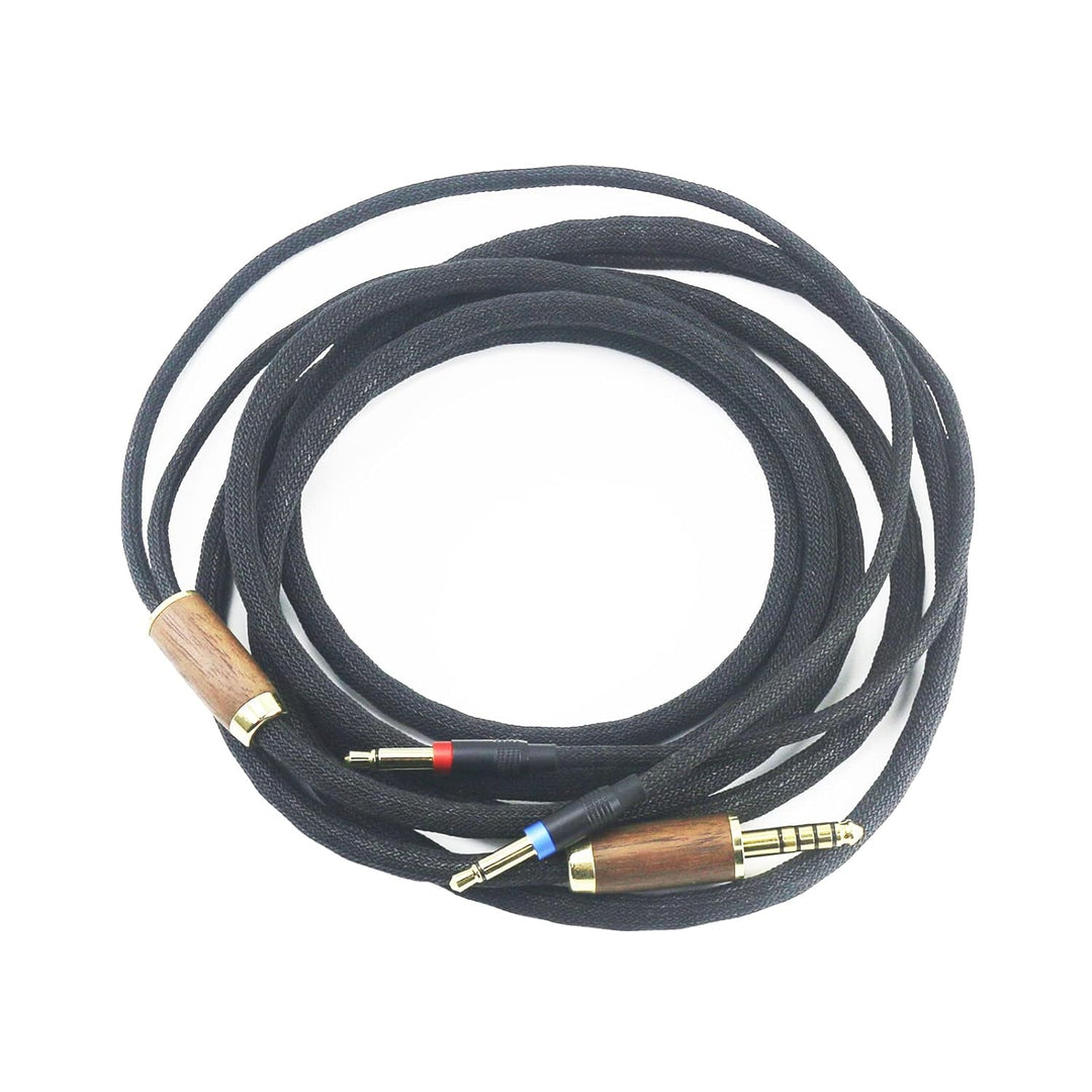 4,4 mm symmetrisches Stecker 6N OCC Kupferkabel 4,4 mm symmetrisches Kabel kompatibel mit Denon AH-D