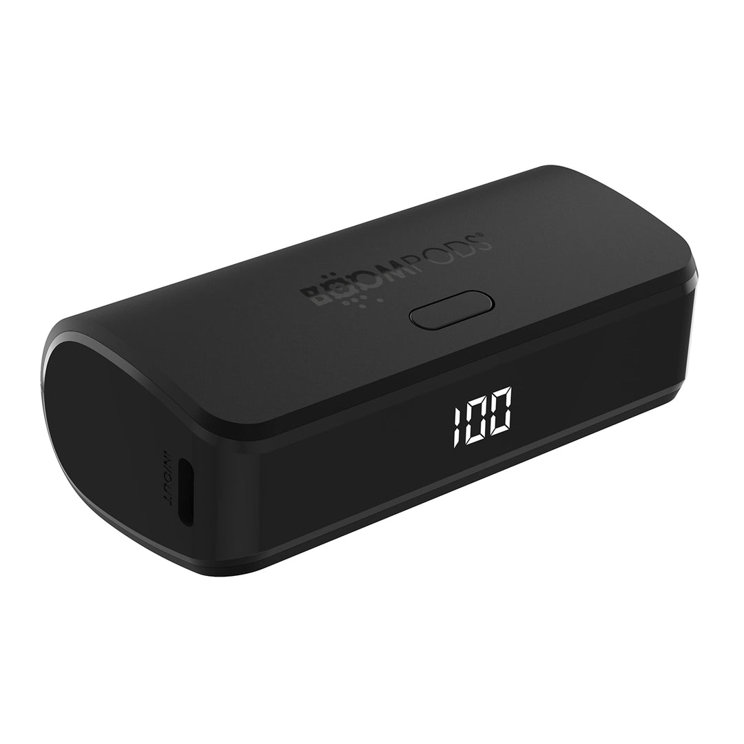 Boompods Powerboom Power Bank Schnellladefunktion 5000mAh - Universal USB/USB-C Powerbank klein, Han