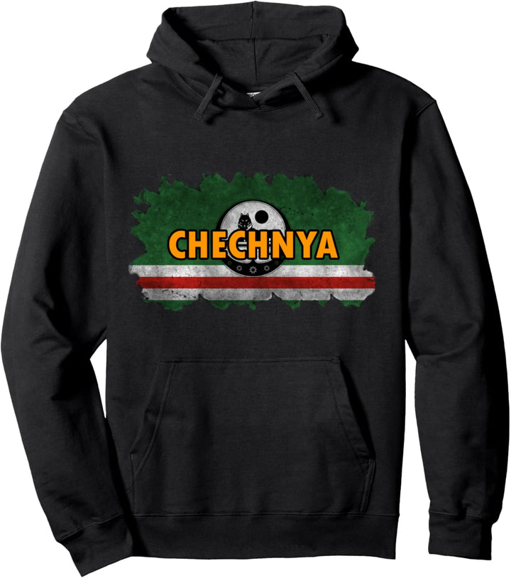 Chechnya. Proud Chechen Roots. Chechnya Flag. Chechen Pullover Hoodie