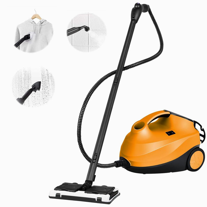 RELAX4LIFE Dampfreiniger 2000W, Dampfdruck: 4 bar, Tank: 1,5 L, Dampfzeit: bis 45 Min., bis 108°C, D