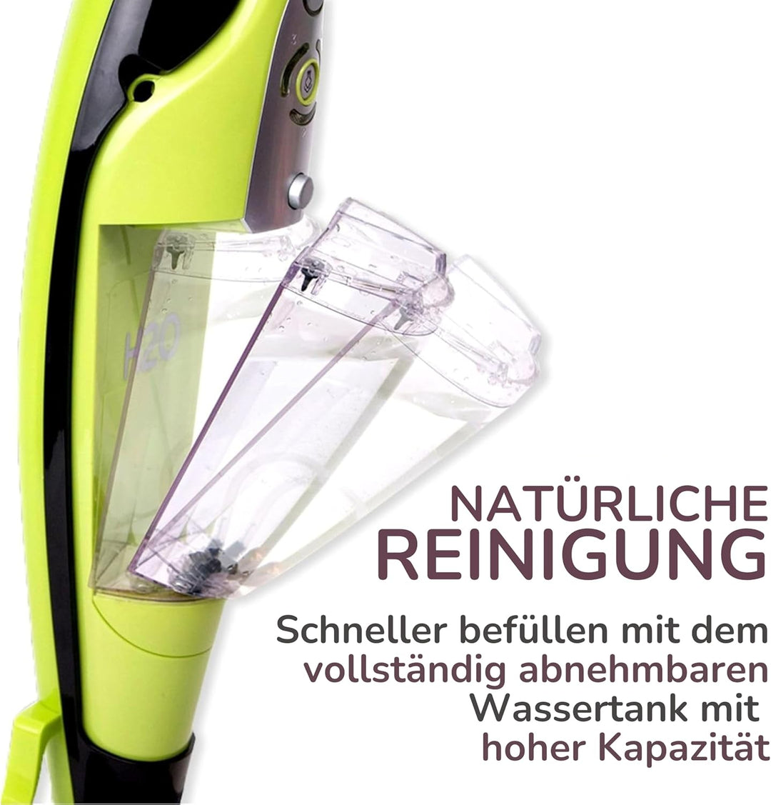 H2O HD Dampfreiniger Ersatz-Wassertank – Verwendungsmöglichkeiten: Badezimmerreiniger, Küchenreinige