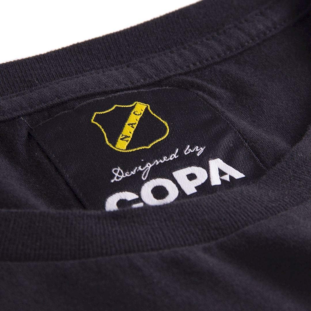 copa Herren Nac Breda Beatrixstraat T-Shirt mit Rundhalsausschnitt M Schwarz, M Schwarz