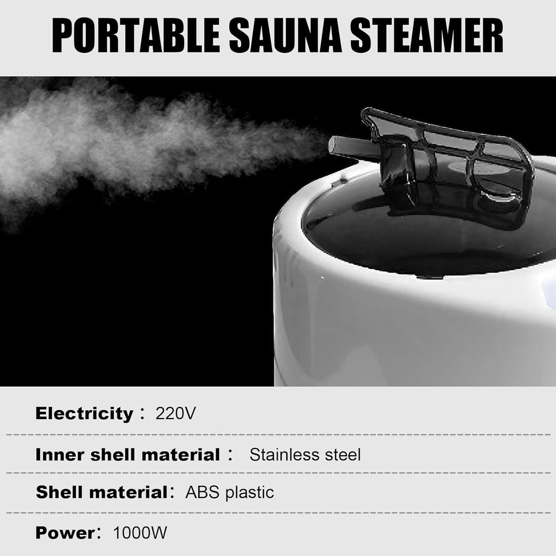Sauna Dampferzeuger, Dampfsauna, Saunadampfer, Sauna Dampferzeuger mit Fernbedienung, 1000W 3L Dampf