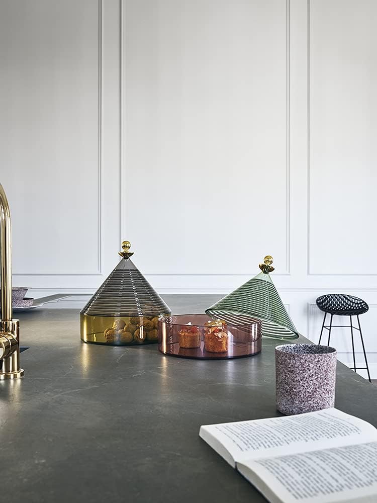 Kartell Trullo Aufbewahrungsbehälter gelb - blau, Gelb - Blau