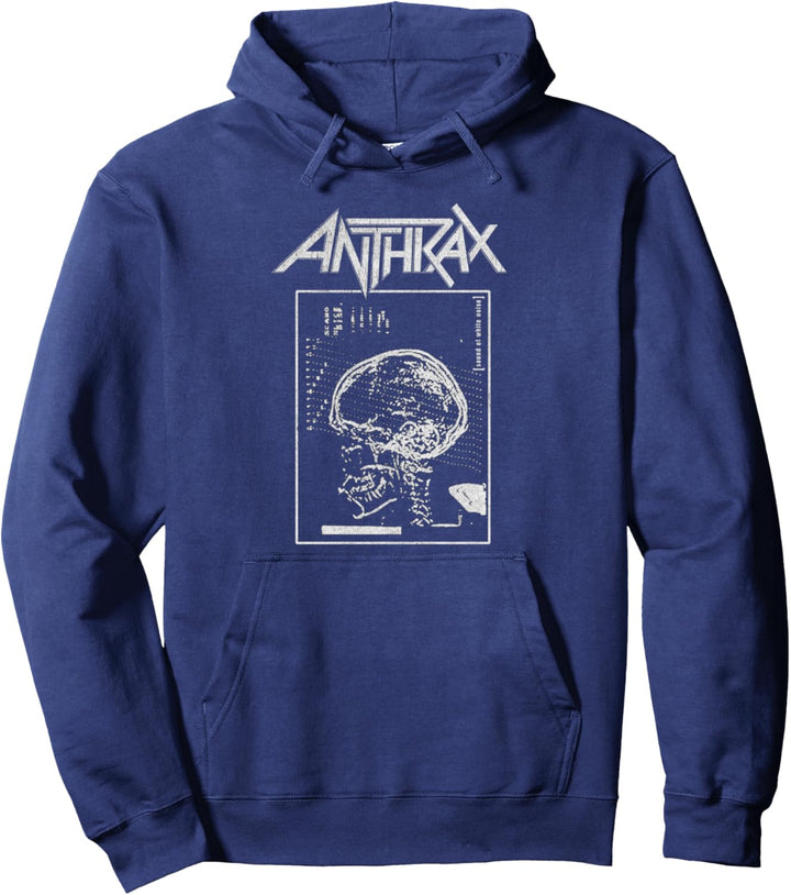 Anthrax – Sound Of White Navy Pullover Hoodie