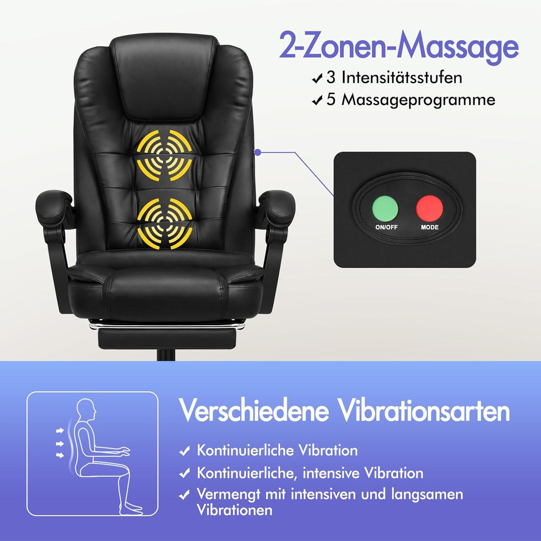 ALFORDSON Chair Bürostuhl, Computer-Schreibtischstuhl, Gaming-Drehstuhl für Computer-Arbeitstisch, e