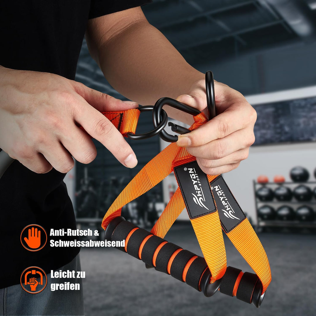 Resistance Bands Widerstandsbänder, 300lbs Fitnessbänder Expander Tube Bands, Widerstandsbänder Set