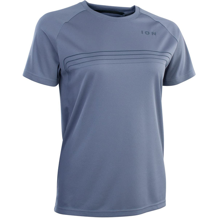Ion Girls MTB-Jersey Kurzarm Traze Dark Lavender 34 Blau, 34 Blau