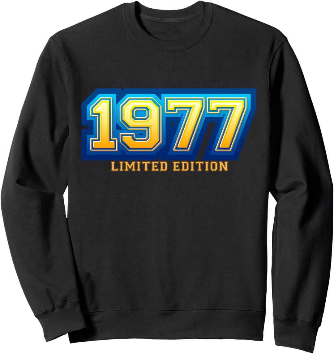 47. Geburtstag Mann Frau 47 Jahre 1977 Deko Lustig Geschenk Sweatshirt