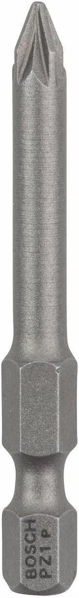 Bosch Professional Bit Extra-Hart für Pozidriv-Kreuzschlitzschrauben (PZ1, Länge: 49 mm, 25 Stück) 4