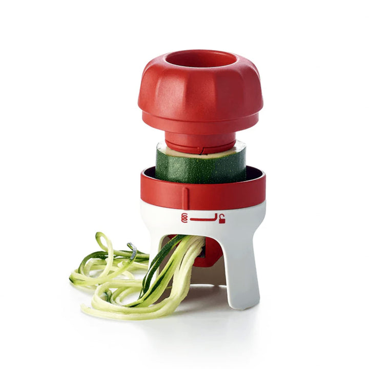Tupperware Junior Spiralschneider - Gemüse zu Spaghetti Schneiden Zucchini Karotten Gurken - Kompakt