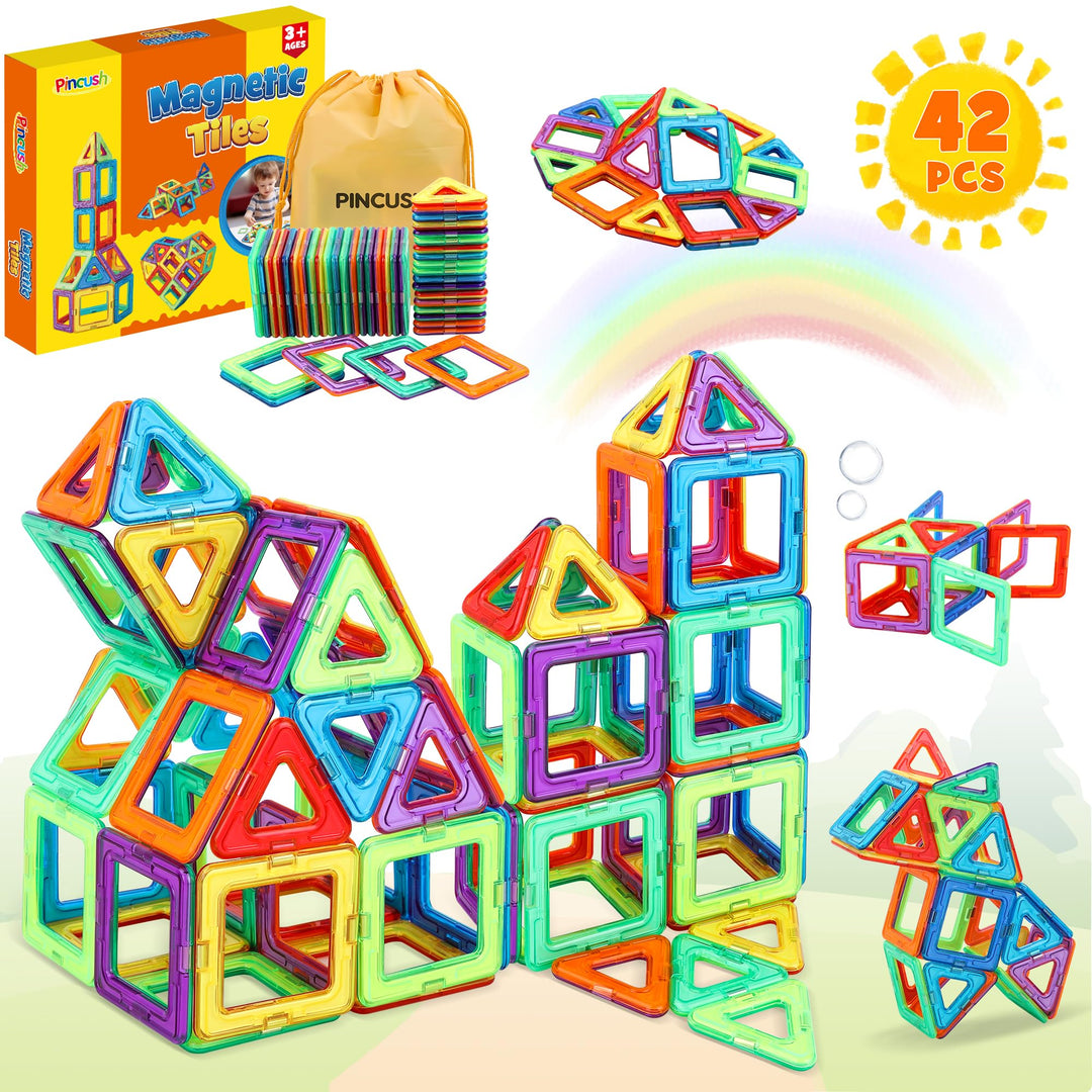 Pincush Magnetische Bausteine Teile, Magnetspielzeug Magneten Kinder Magnet Montessori Spielzeug Mag