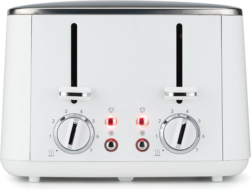 Wilfa Toaster FAMILY I 1.600 W I 7 Bräunungsstufen I 4 Toasts gleichzeitig I Auftau- & Aufwärmfunkti