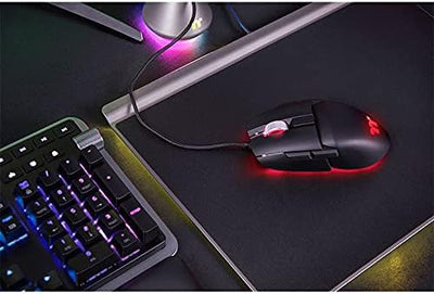 Thermaltake Argent M5 RGB Gaming Mouse | PC-Maus | 8 anpassbare dynamische Lichteffekte | rechts-und