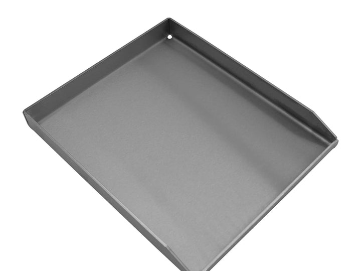 Kette´s Grillzubehör Edelstahl Plancha/Grillplatte/Bratplatte/Burger Platte/ (380 x 320mm) kompatibe
