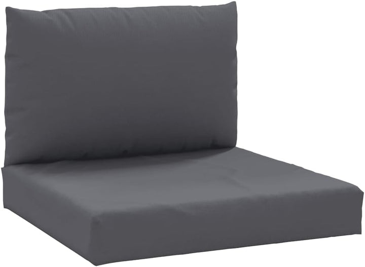 vidaXL Palettensofa-Auflagen 2 Stk. Anthrazit Stoff, Anthrazit