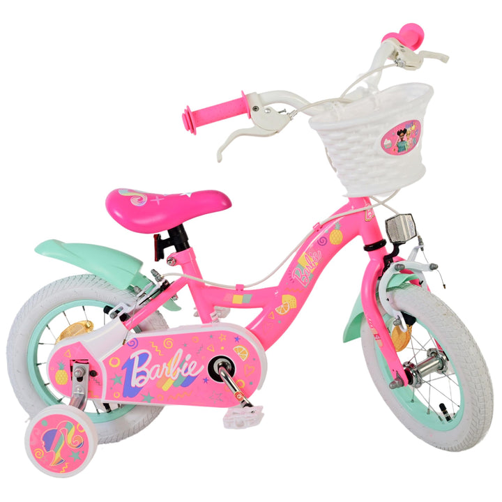 Volare Kinderfahrrad | 3–5 Jahre | Doppelte Handbremse, abnehmbare Stützräder, Pedalreflektoren & Tr