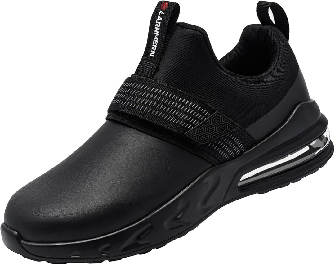 LARNMERN Kochschuhe Damen Arbeitsschuhe rutschfeste Shuhe Koch Wasserfeste Schuhe Gastro Bequemer Dä