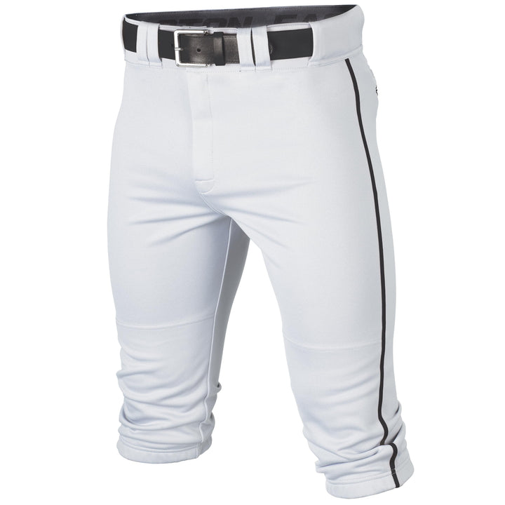 Easton Jungen Rival+ Baseball-Hose Weiss/Schwarz Paspeliert XL, Weiss/Schwarz Paspeliert XL