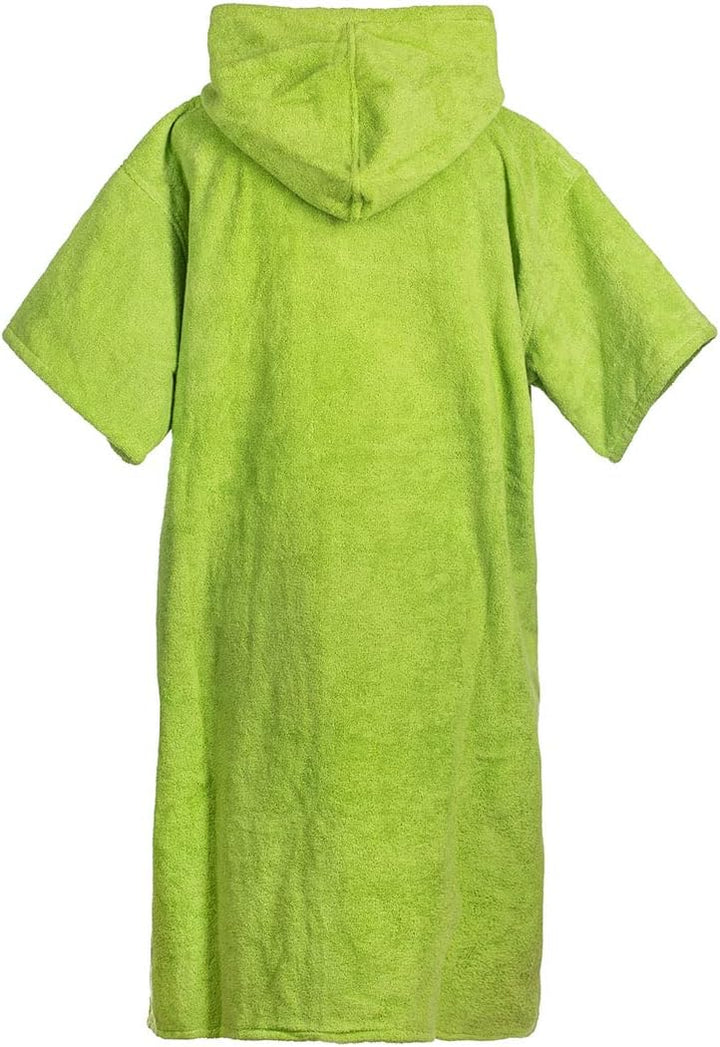 ATLANTIC SHORE | Surf Poncho | Badeponcho mit Kapuze aus 100% Baumwolle | Unisex | Basic für Erwachs