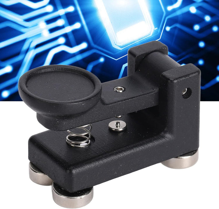 CW Manual Key Morse Code Morsetaste, Morsecode Key Magnetic Adsorption Base Morse Code für Kurzwelle