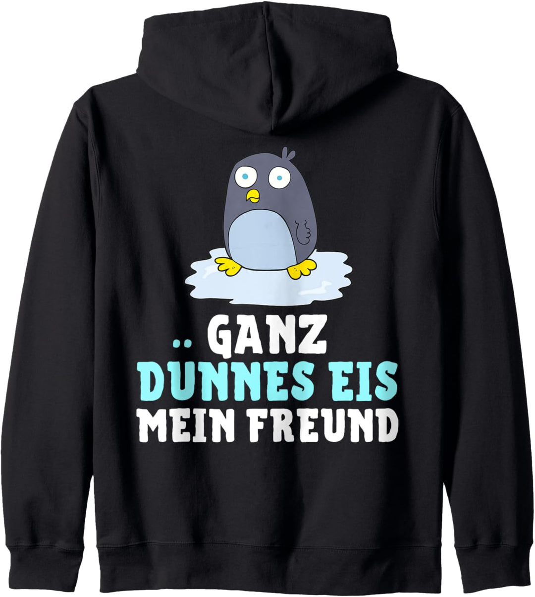 Pinguin - GANZ DÜNNES EIS MEIN FREUND! Kapuzenjacke