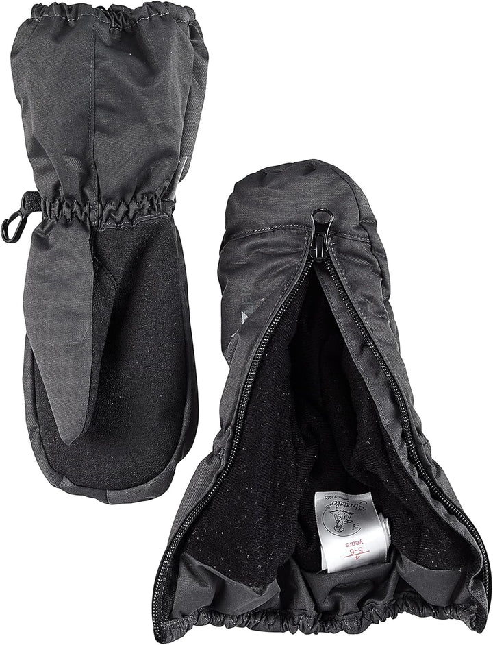 Sterntaler Stulpen-Handschuhe mit mittigem Reissverschluss 2 Eisengrau, 2 Eisengrau