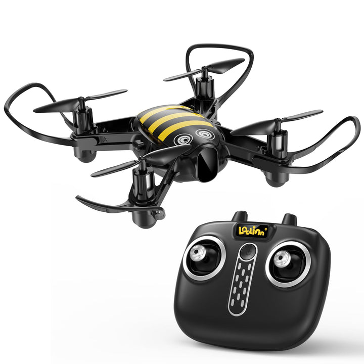 Loolinn | Drohne als Geschenk für Kinder - Lustiges Design, Leicht zu fliegen, kindersicher, 360°-st