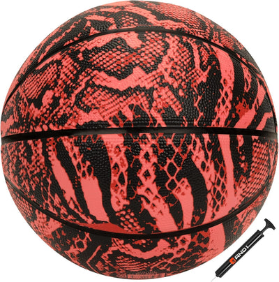 AND1 Chaos Basketball: Offizielle Regulierung Grösse 7 (74,9 cm) Gummi - Deep Channel Construction S
