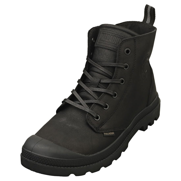 Palladium Unisex Pampa Zip Leather Sneaker Boots 44.5 EU Schwarz, 44.5 EU Schwarz