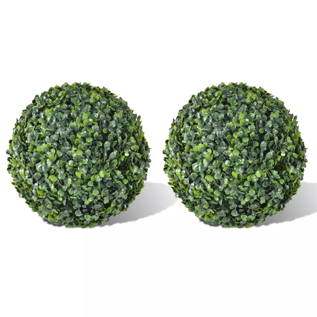 Fesjoy Künstlicher Topiary-Blattball aus Buchsbaum, Hängender Topiary-Ball für künstliche Topiary-Pf