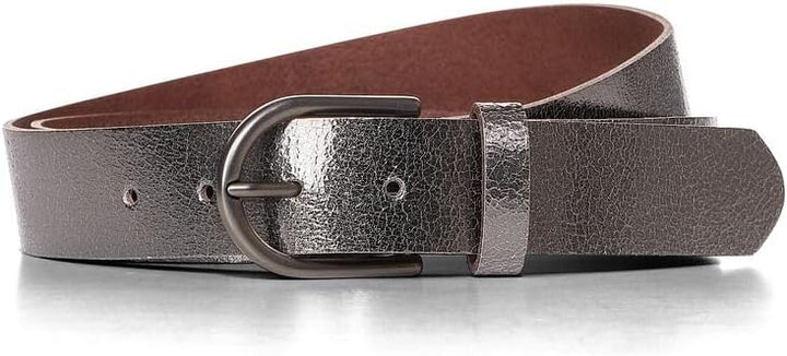STREET ONE Damen Ledergürtel 95 Gun Metal, 95 Gun Metal