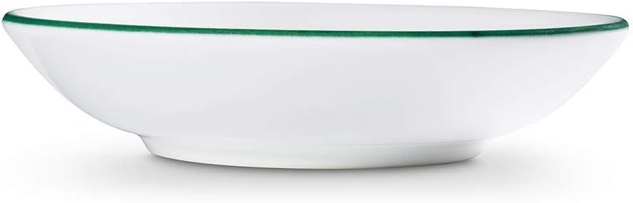 GMUNDNER KERAMIK Suppenteller, Durchmesser: 20 cm, Grüner Hirsch, handgemachte Keramik aus Österreic