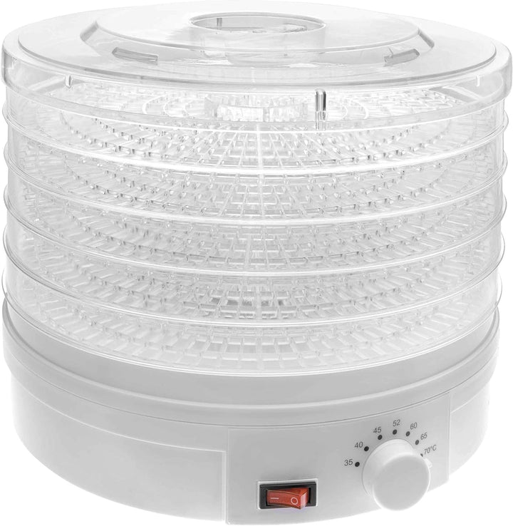 Lacor Dörrgerät für Lebensmittel, Fruchttrockner, 5 verstellbare Fächer, einstellbare Temperatur, Le