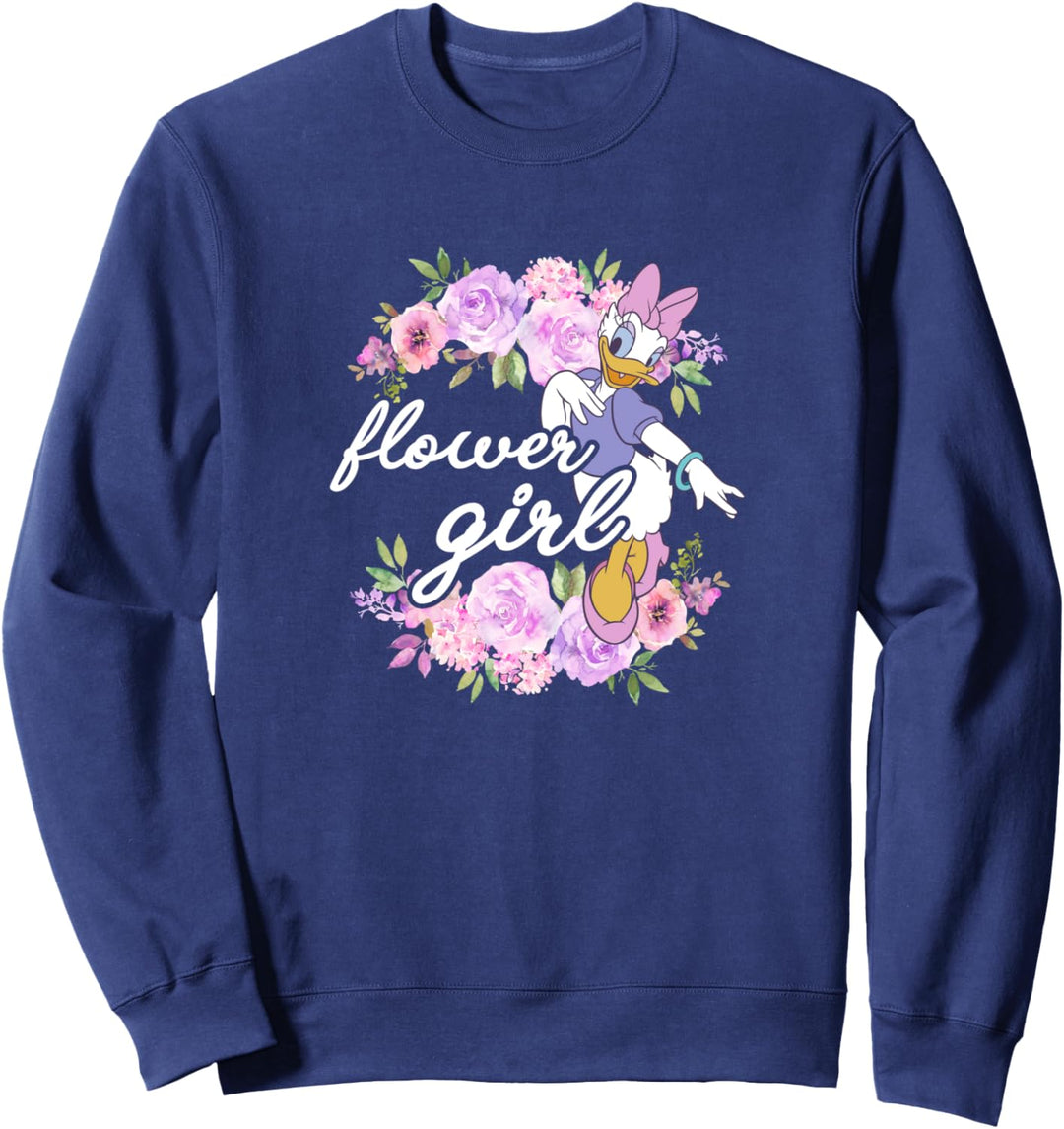 Disney Mickey & Friends Daisy Duck Flower Girl Sweatshirt