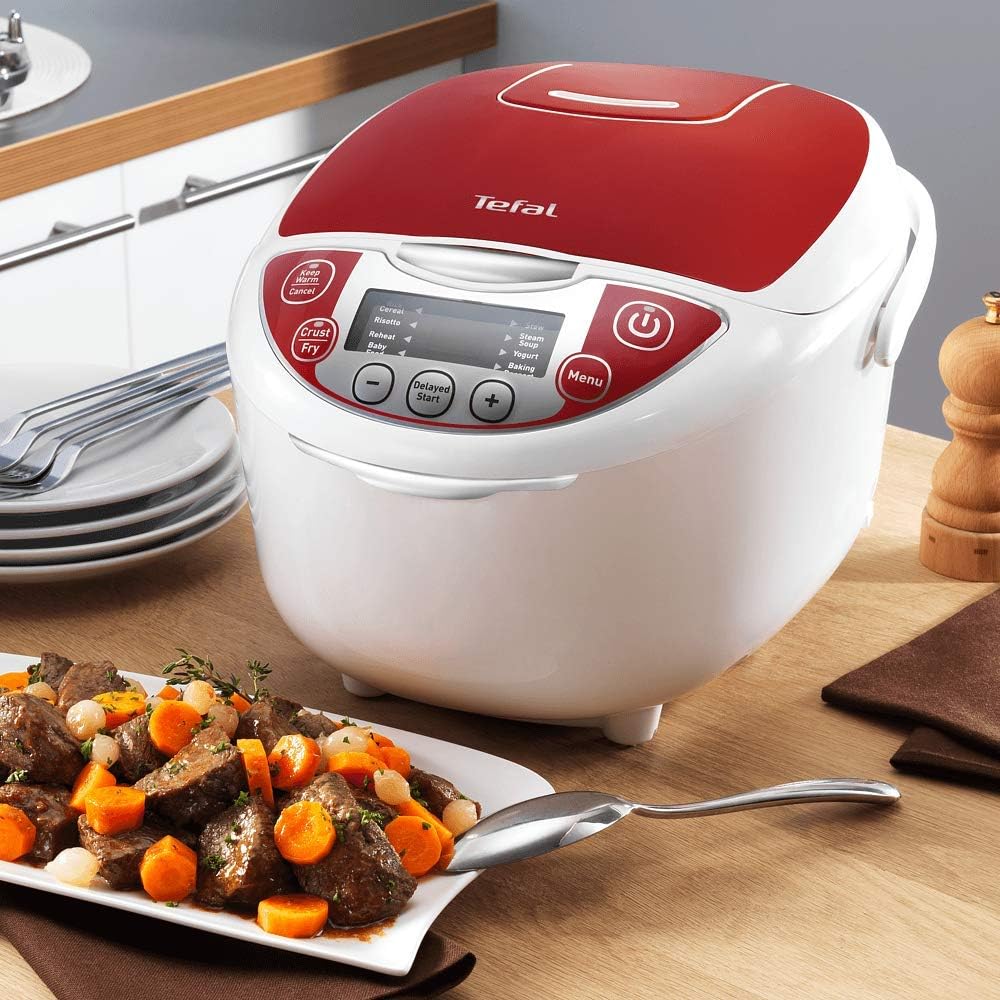 Tefal RK705138 RK7051 Fritteusen, Keramik, Rot