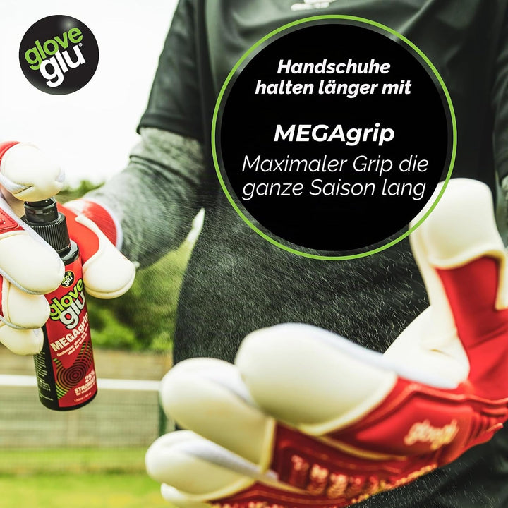 gloveglu Megagrip Aquagrip Aquagrip Herren-Bundle Megagrip Aquagrip, 120 ml Flasche, verbessert Torw