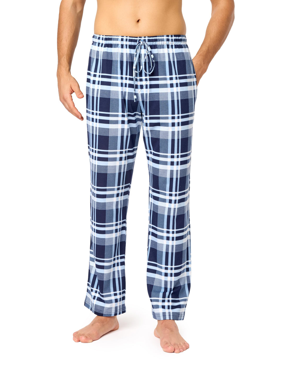 Timone Herren Schlafanzugshose Leichte Pyjamahose aus Baumwolle Nachtwäsche TPP-001 XL Muster-19 (95